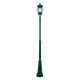 Vienna Large Single Head Tall Post Light - Green Finish / B22 Vienna Large Single Head Tall Post Light - Green Finish / B22